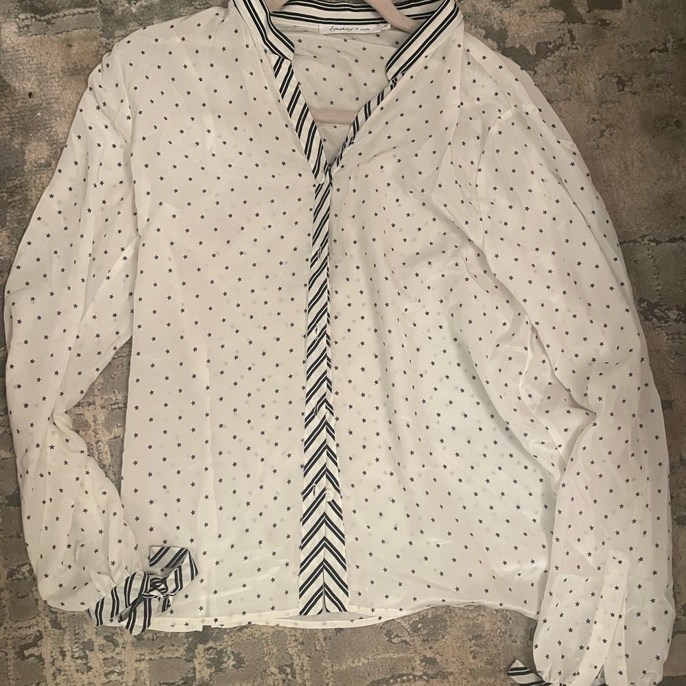 Symphony and Note Star Blouse